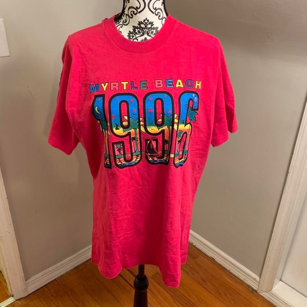 Vintage single stitched 1996 Myrtle Beach size L shirt